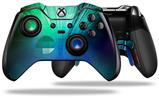 Bent Light Seafoam Greenish - Decal Style Skin fits Microsoft XBOX One ELITE Wireless Controller