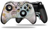 Cotton Candy Gilded Marble - Decal Style Skin fits Microsoft XBOX One ELITE Wireless Controller
