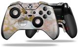 Pastel Gilded Marble - Decal Style Skin fits Microsoft XBOX One ELITE Wireless Controller