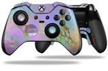Unicorn Bomb Gold and Green - Decal Style Skin fits Microsoft XBOX One ELITE Wireless Controller