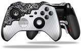 Black and White Lace - Decal Style Skin fits Microsoft XBOX One ELITE Wireless Controller