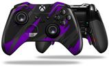 Jagged Camo Purple - Decal Style Skin fits Microsoft XBOX One ELITE Wireless Controller