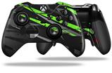 Baja 0014 Neon Green - Decal Style Skin fits Microsoft XBOX One ELITE Wireless Controller