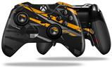 Baja 0014 Orange - Decal Style Skin fits Microsoft XBOX One ELITE Wireless Controller