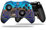 Dancing Lilies - Decal Style Skin fits Microsoft XBOX One ELITE Wireless Controller