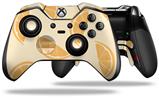 Decal Skin compatible with Microsoft XBOX One ELITE Wireless ControllerOranges Orange