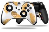 Decal Skin compatible with Microsoft XBOX One ELITE Wireless ControllerOranges