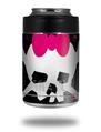 Skin Decal Wrap for Yeti Colster, Ozark Trail and RTIC Can Coolers - Pink Diamond Skull (COOLER NOT INCLUDED)