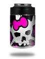 Skin Decal Wrap for Yeti Colster, Ozark Trail and RTIC Can Coolers - Punk Skull Princess (COOLER NOT INCLUDED)