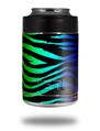 Skin Decal Wrap for Yeti Colster, Ozark Trail and RTIC Can Coolers - Rainbow Zebra (COOLER NOT INCLUDED)