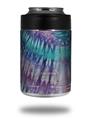 Skin Decal Wrap for Yeti Colster, Ozark Trail and RTIC Can Coolers - Tie Dye Purple Stripes (COOLER NOT INCLUDED)