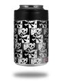 Skin Decal Wrap for Yeti Colster, Ozark Trail and RTIC Can Coolers - Skull Checker (COOLER NOT INCLUDED)