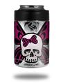 Skin Decal Wrap for Yeti Colster, Ozark Trail and RTIC Can Coolers - Skull Butterfly (COOLER NOT INCLUDED)