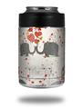 Skin Decal Wrap for Yeti Colster, Ozark Trail and RTIC Can Coolers - Elephant Love (COOLER NOT INCLUDED)