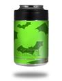 Skin Decal Wrap for Yeti Colster, Ozark Trail and RTIC Can Coolers - Deathrock Bats Green (COOLER NOT INCLUDED)
