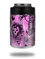 Skin Decal Wrap for Yeti Colster, Ozark Trail and RTIC Can Coolers - Scene Kid Sketches Pink (COOLER NOT INCLUDED)