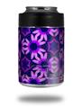 Skin Decal Wrap for Yeti Colster, Ozark Trail and RTIC Can Coolers - Daisies Purple (COOLER NOT INCLUDED)