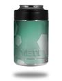 Skin Decal Wrap for Yeti Colster, Ozark Trail and RTIC Can Coolers - Bokeh Hex Seafoam Green (COOLER NOT INCLUDED)