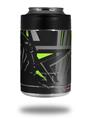 Skin Decal Wrap for Yeti Colster, Ozark Trail and RTIC Can Coolers - Baja 0023 Lime Green (COOLER NOT INCLUDED)