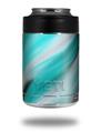 Skin Decal Wrap for Yeti Colster, Ozark Trail and RTIC Can Coolers - Paint Blend Teal (COOLER NOT INCLUDED)