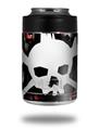 Skin Decal Wrap for Yeti Colster, Ozark Trail and RTIC Can Coolers - Punk Rock Skull (COOLER NOT INCLUDED)