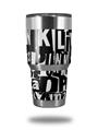 Skin Decal Wrap for Yeti Tumbler Rambler 30 oz Punk Rock (TUMBLER NOT INCLUDED)