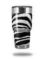 Skin Decal Wrap for Yeti Tumbler Rambler 30 oz Zebra (TUMBLER NOT INCLUDED)