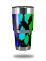 Skin Decal Wrap for Yeti Tumbler Rambler 30 oz Rainbow Leopard (TUMBLER NOT INCLUDED)