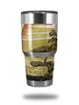 Skin Decal Wrap for Yeti Tumbler Rambler 30 oz Bonsai Sunset (TUMBLER NOT INCLUDED)