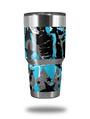 Skin Decal Wrap for Yeti Tumbler Rambler 30 oz SceneKid Blue (TUMBLER NOT INCLUDED)