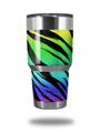 Skin Decal Wrap for Yeti Tumbler Rambler 30 oz Tiger Rainbow (TUMBLER NOT INCLUDED)