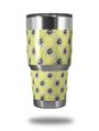 Skin Decal Wrap for Yeti Tumbler Rambler 30 oz Kearas Daisies Yellow (TUMBLER NOT INCLUDED)