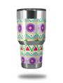 Skin Decal Wrap for Yeti Tumbler Rambler 30 oz Kearas Tribal 1 (TUMBLER NOT INCLUDED)