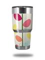 Skin Decal Wrap for Yeti Tumbler Rambler 30 oz Plain Leaves (TUMBLER NOT INCLUDED)