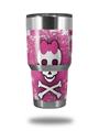 Skin Decal Wrap for Yeti Tumbler Rambler 30 oz Princess Skull (TUMBLER NOT INCLUDED)