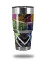 Skin Decal Wrap for Yeti Tumbler Rambler 30 oz Atomic Love (TUMBLER NOT INCLUDED)