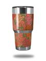Skin Decal Wrap for Yeti Tumbler Rambler 30 oz Flowers Pattern Roses 06 (TUMBLER NOT INCLUDED)