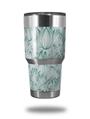 Skin Decal Wrap for Yeti Tumbler Rambler 30 oz Flowers Pattern 09 (TUMBLER NOT INCLUDED)