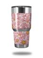 Skin Decal Wrap for Yeti Tumbler Rambler 30 oz Flowers Pattern 12 (TUMBLER NOT INCLUDED)