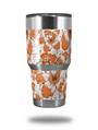 Skin Decal Wrap for Yeti Tumbler Rambler 30 oz Flowers Pattern 14 (TUMBLER NOT INCLUDED)