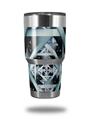 Skin Decal Wrap for Yeti Tumbler Rambler 30 oz Hall Of Mirrors (TUMBLER NOT INCLUDED)