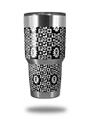 Skin Decal Wrap for Yeti Tumbler Rambler 30 oz Gothic Punk Pattern (TUMBLER NOT INCLUDED)