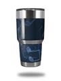 Skin Decal Wrap for Yeti Tumbler Rambler 30 oz Bokeh Music Blue (TUMBLER NOT INCLUDED)