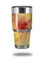 Skin Decal Wrap for Yeti Tumbler Rambler 30 oz Painting Yellow Splash (TUMBLER NOT INCLUDED)