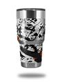 Skin Decal Wrap for Yeti Tumbler Rambler 30 oz Baja 0018 Burnt Orange (TUMBLER NOT INCLUDED)