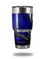 Skin Decal Wrap for Yeti Tumbler Rambler 30 oz Baja 0040 Blue Royal (TUMBLER NOT INCLUDED)