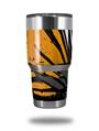 Skin Decal Wrap for Yeti Tumbler Rambler 30 oz Baja 0040 Orange (TUMBLER NOT INCLUDED)