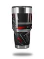 Skin Decal Wrap for Yeti Tumbler Rambler 30 oz Baja 0023 Red (TUMBLER NOT INCLUDED)