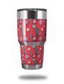 Skin Decal Wrap for Yeti Tumbler Rambler 30 oz Seahorses and Shells Coral (TUMBLER NOT INCLUDED)