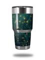 Skin Decal Wrap for Yeti Tumbler Rambler 30 oz Green Starry Night (TUMBLER NOT INCLUDED)